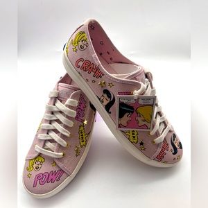 Size 8 Betty and Veronica pop art Keds. New with tags-no original box